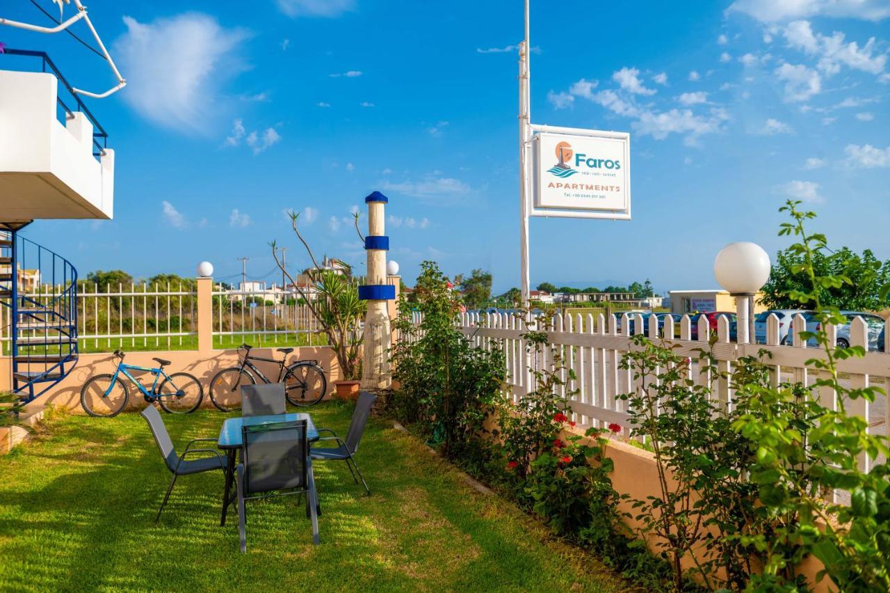 Faros Apartments Митикас Экстерьер фото