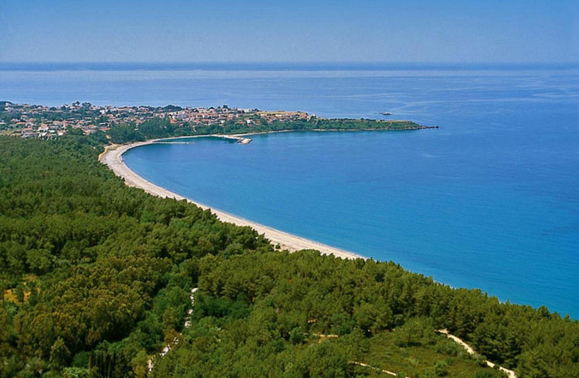 Faros Apartments Митикас Экстерьер фото