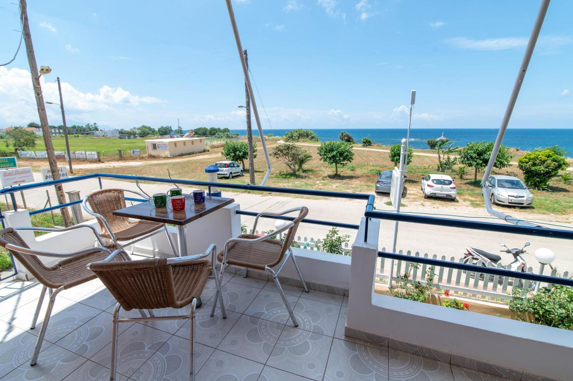 Faros Apartments Митикас Экстерьер фото